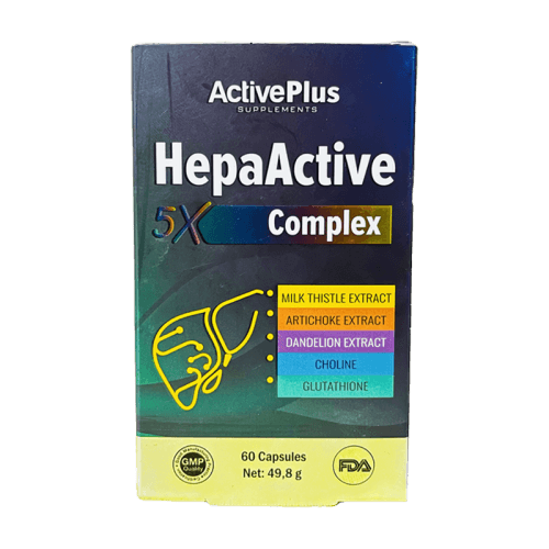 Active Plus HepaActive 5X Complex 60 Kapsül