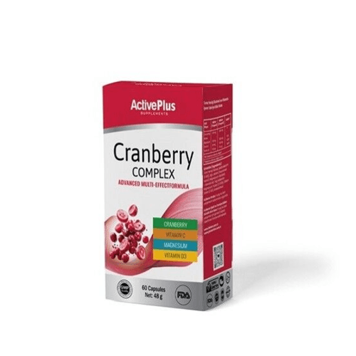 ActivePlus Cranberry Complex Takviye Edici Gıda 60 Kapsül