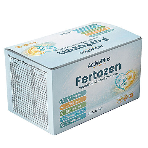 ActivePlus Fertozen Vitamin ve Mineral İçeren Takviye Edici Gıda 30 Şase