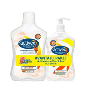 Activex Sıvı Sabun Aktif 1 lt + 500 ml