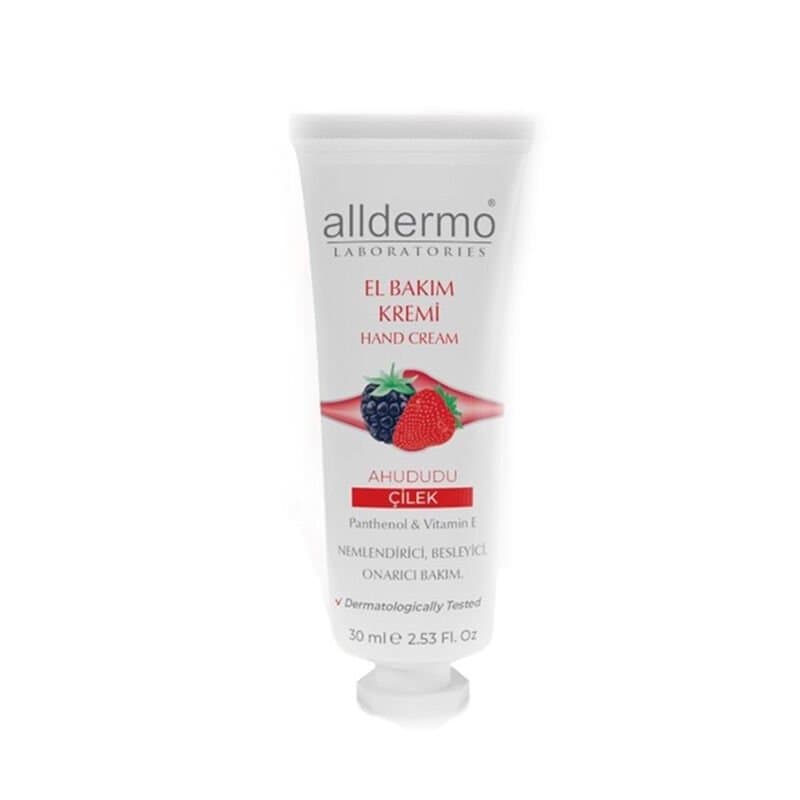Alldermo El Bakım Kremi Ahududu Çilek 30 ml