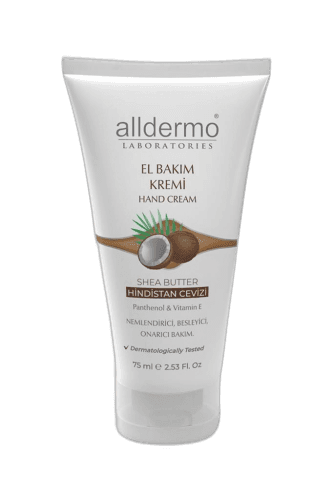 Alldermo Shea Butter ve Hindistan Cevizli El Bakım Kremi 75 ml