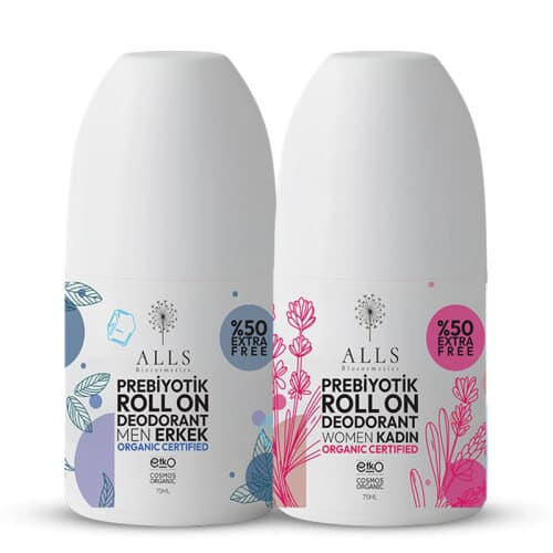 Alls Biocosmetics Çiftlere Özel Organik Deodorant SETİ