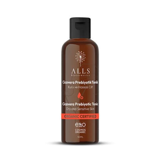 Alls Biocosmetics Organik CicaVera Prebiyotik Tonik 50 ml (Promosyon Ürünü)