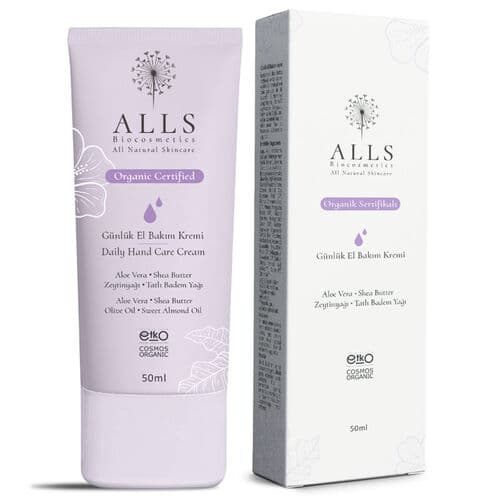 Alls Biocosmetics Organik Günlük El Bakım Kremi 50 ml