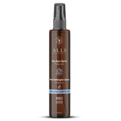 Alls Biocosmetics Organik Prebiyotik Kolay Tarama Saç Açıcı Sprey 140 ml