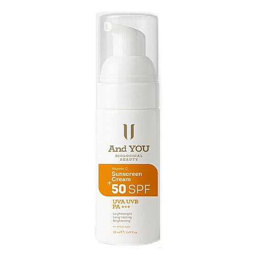 And You Vitamin C Güneş Kremi SPF 50+ 50 ml