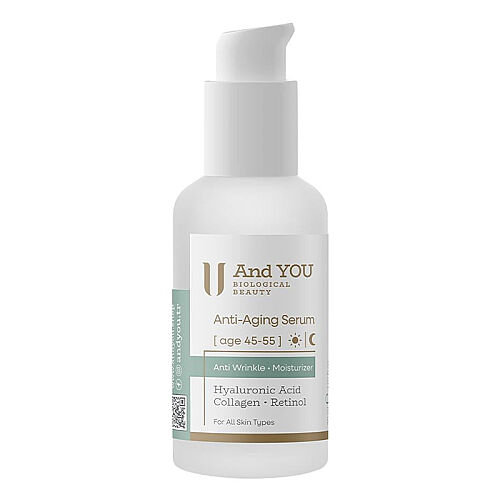 And You Yaşlanma Karşıtı Serum 30 ml - 45-55 Yaş Gece ve Gündüz Bakım