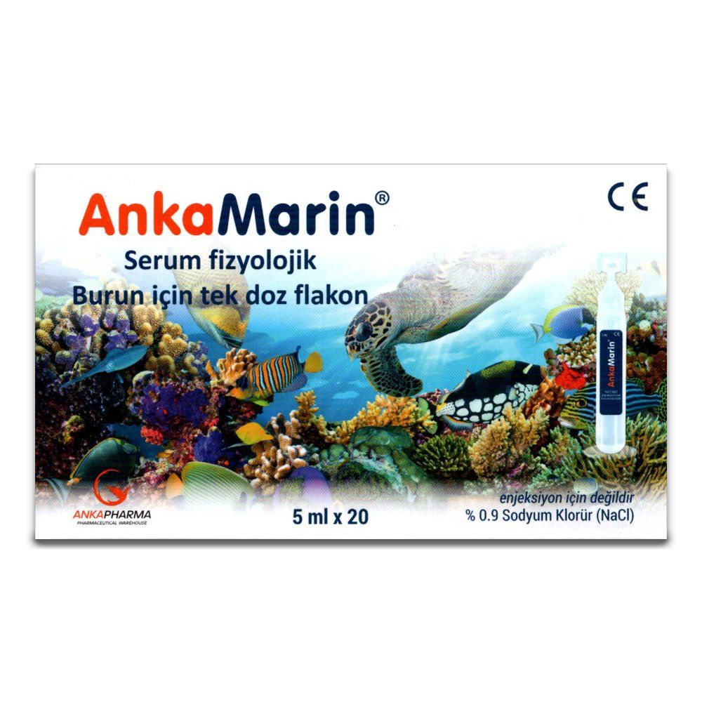 Ankamarin Serum Fizyolojik 5ml x 20 Flakon