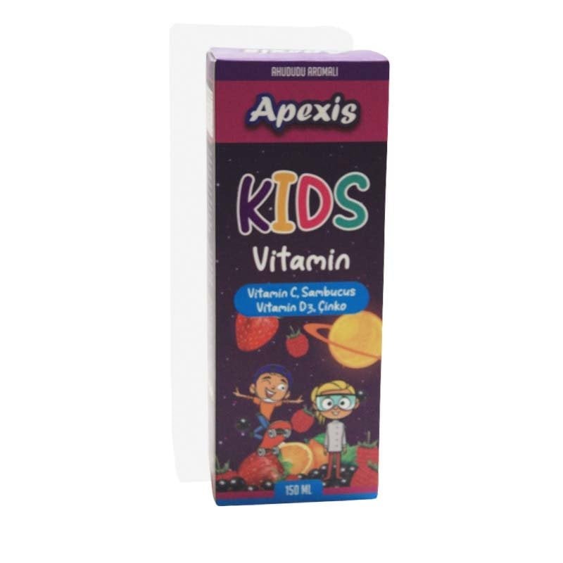 SKT:08/2026 Apexis Kids Sambucus Şurup 150ml