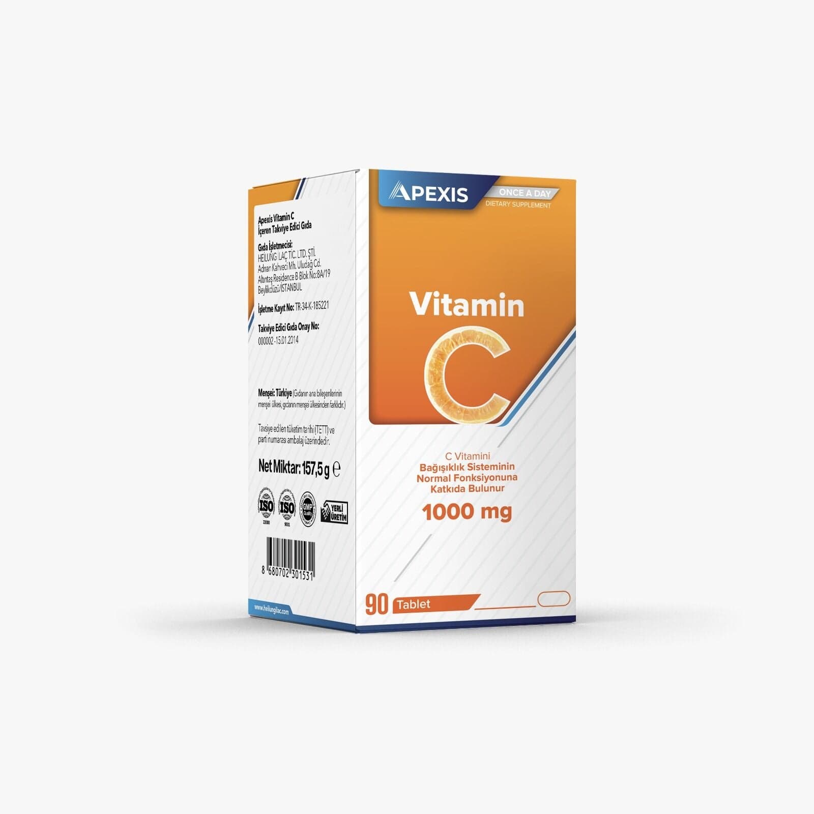 Apexis Vitamin C 1000 mg 90 Tablet
