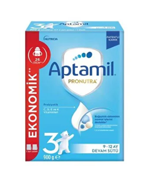 Aptamil Pronutra 3 Devam Sütü 9-12 Ay 900 gr