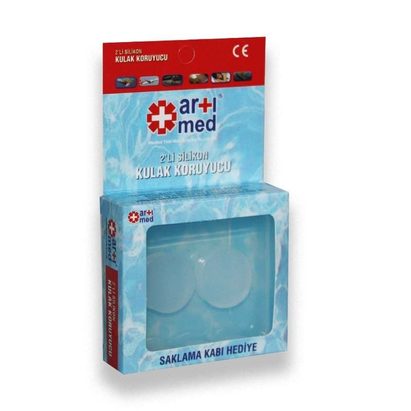 ArtıMed 2'li Silikon Kulak Tıkacı