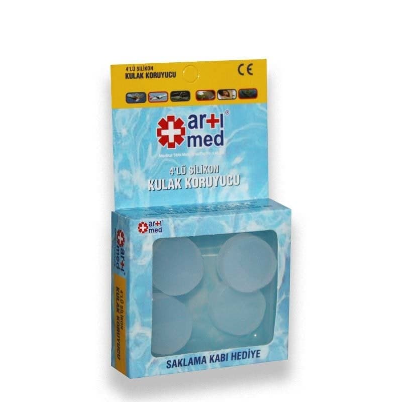 ArtıMed 4'lü Silikon Kulak Tıkacı