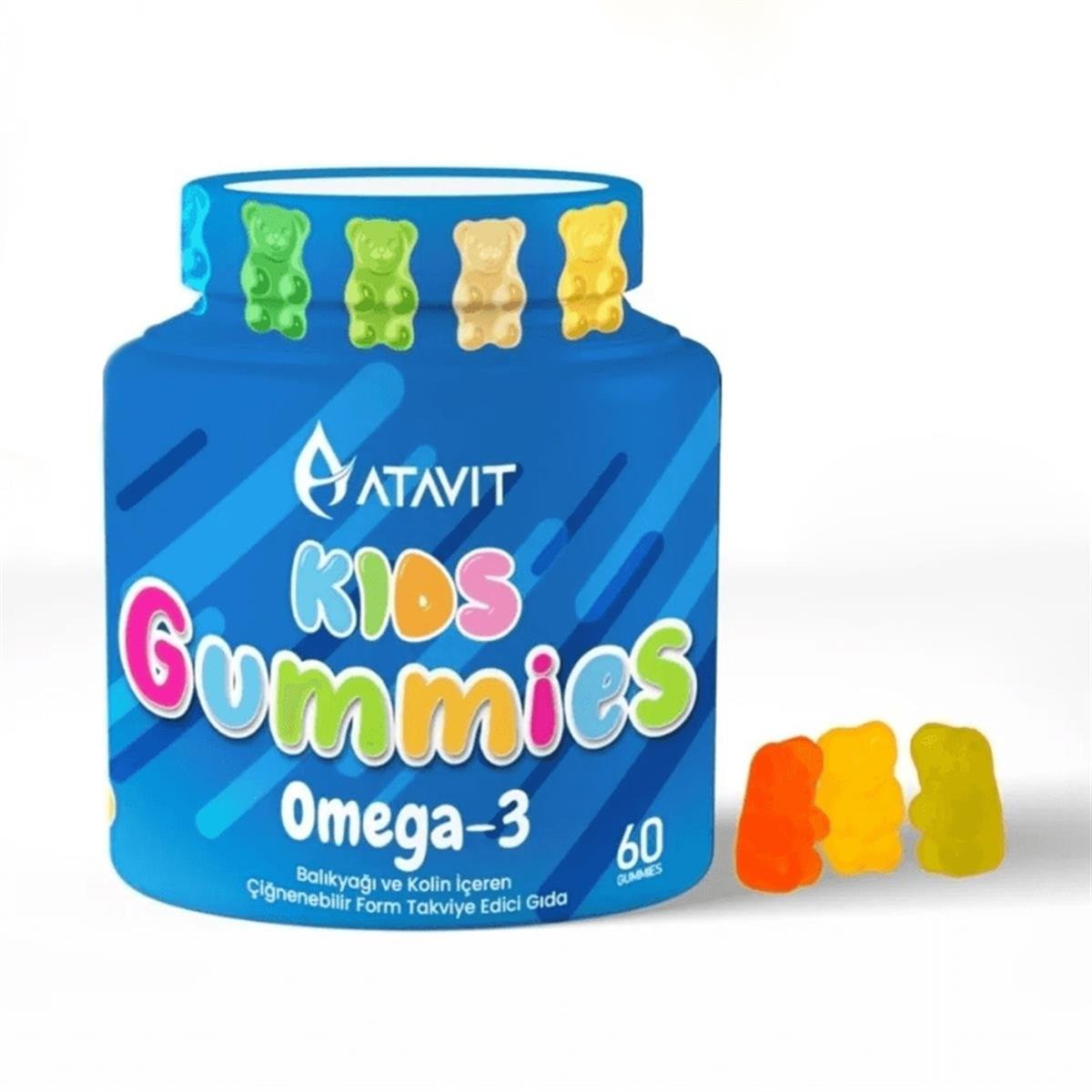 Atavit Kids Gummies Omega-3 60 Adet
