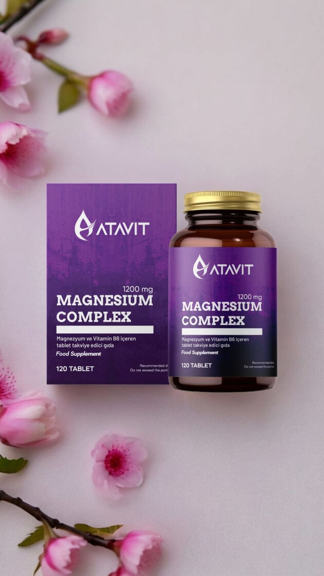 Atavit Magnesium Complex 1200 mg 120 tablet