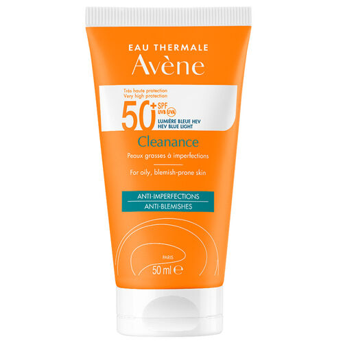 Avene Cleanance SPF 50+ Yağlı ve Akneye Eğilimli Ciltler İçin Güneş Kremi 50 ml