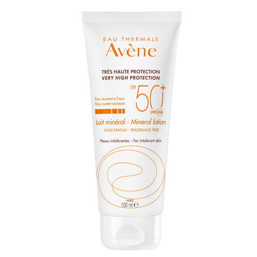 Avene Mineral Lotion Hassas Ciltler için SPF 50+ Süt Formunda Güneş Kremi 100 ml