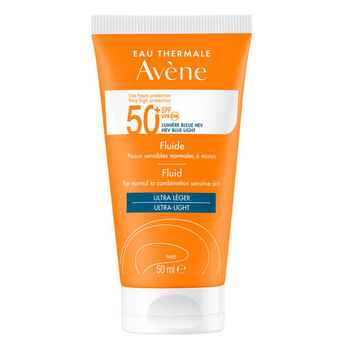 Avene Ultra Fluid Invisible Normal ve Karma Ciltler İçin SPF 50+ Güneş Kremi 50 ml