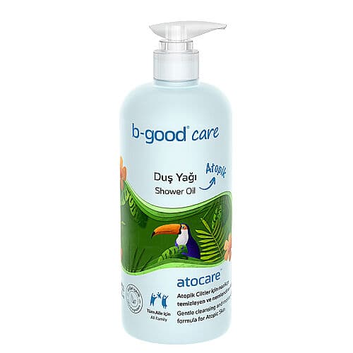 b-good b-baby Bebek ve Çocuk Duş Yağı Atopik Ciltler 500 ml