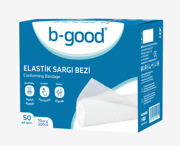 B-Good Elastik Sargı Bezi 10cm x 200 cm 50 Adet