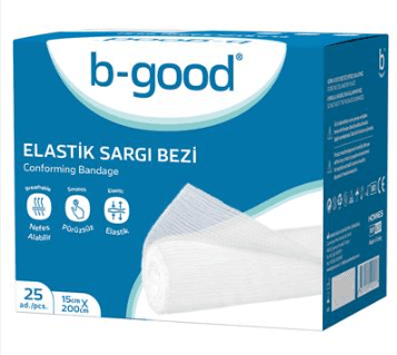 B-Good Elastik Sargı Bezi 15cm x 200 cm 25 Adet