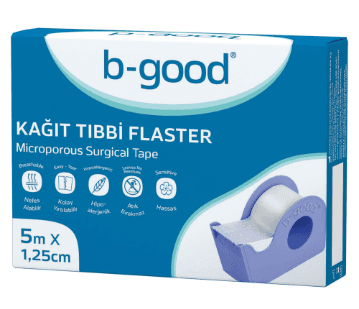 B-Good Kağıt Tıbbi Flaster 5m x 1,25cm