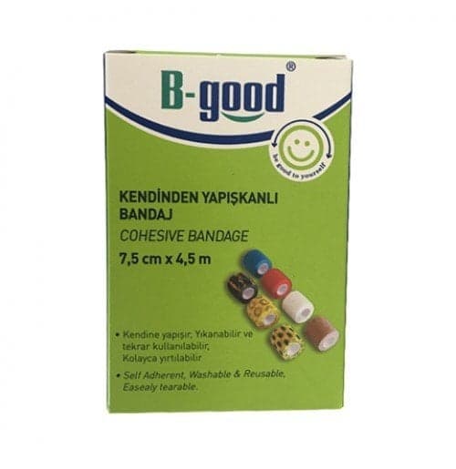 B-Good Kendinden Yapışkanlı Bandaj 7,5cm x 4,5m