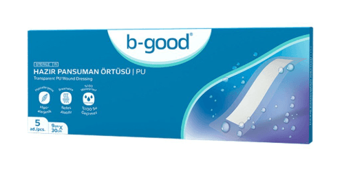 B-Good Şeffaf Hazır Pansuman Örtü 9cm x 30cm 5li