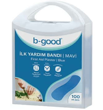 B-Good Yara Bandı Mavi 100'lü