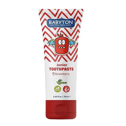 Babyton Junior Toothpaste +6Yaş Çilekli Diş Macunu 75 ml