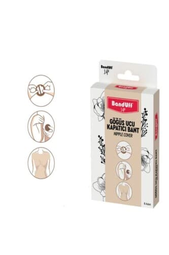 Banduff Life Göğüs Ucu Bant Nipple Cover 8 Adet