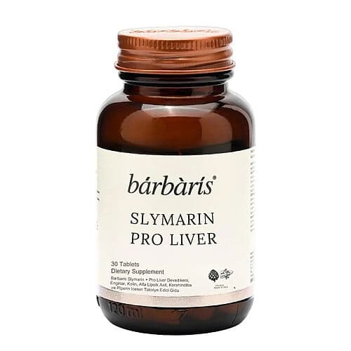 Barbaris Slymarin + Pro Liver Takviye Edici Gıda 30 Tablet