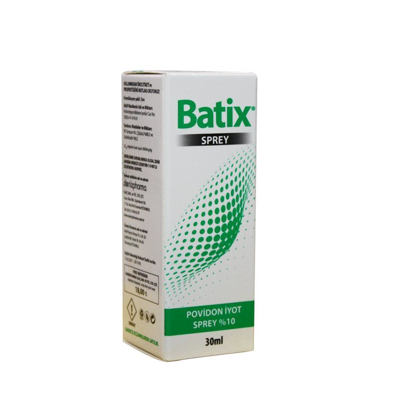 Batix Povidon İyot Sprey %10 30ml
