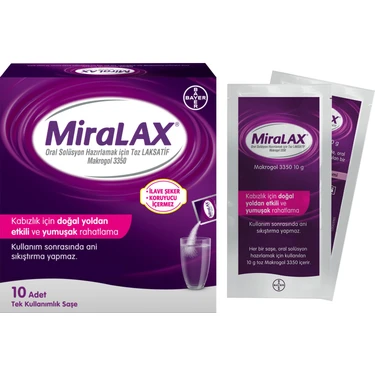Miralax Toz Laksatif 10 Saşe