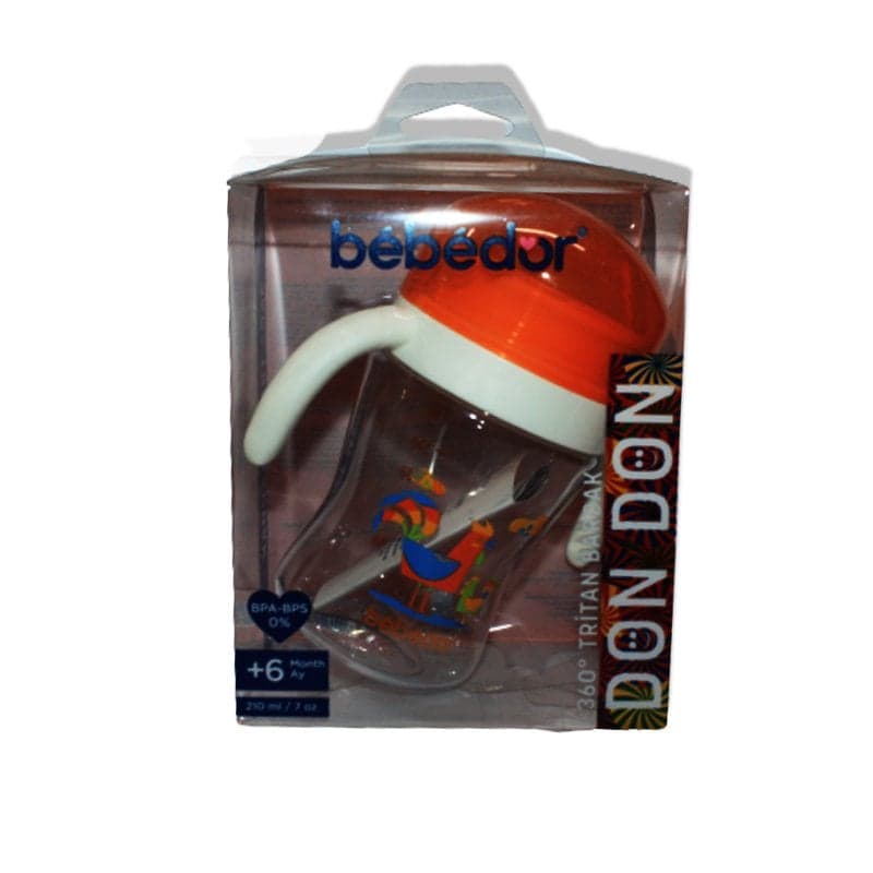 Bebedor 360 Derece Tritan Kulplu Bardak 6+ 210ml Kod:7507