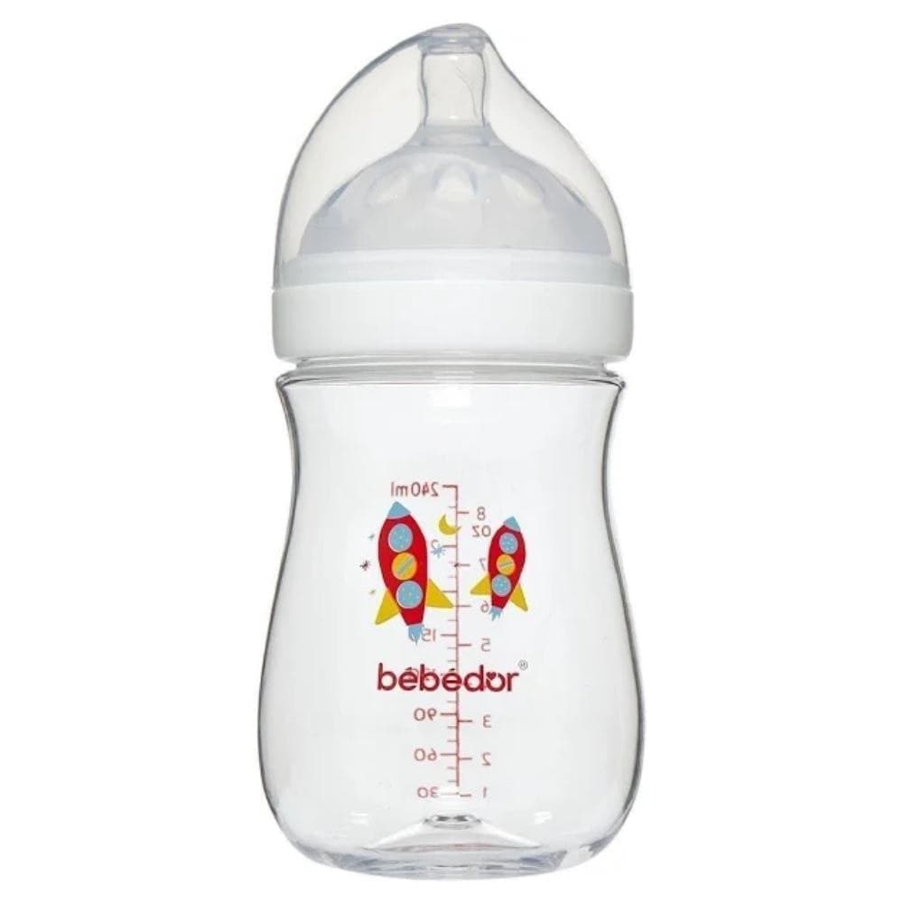 Bebedor Tritan Geniş Ağız Antikolik Biberon 6+Ay 240 ml Kod:95302