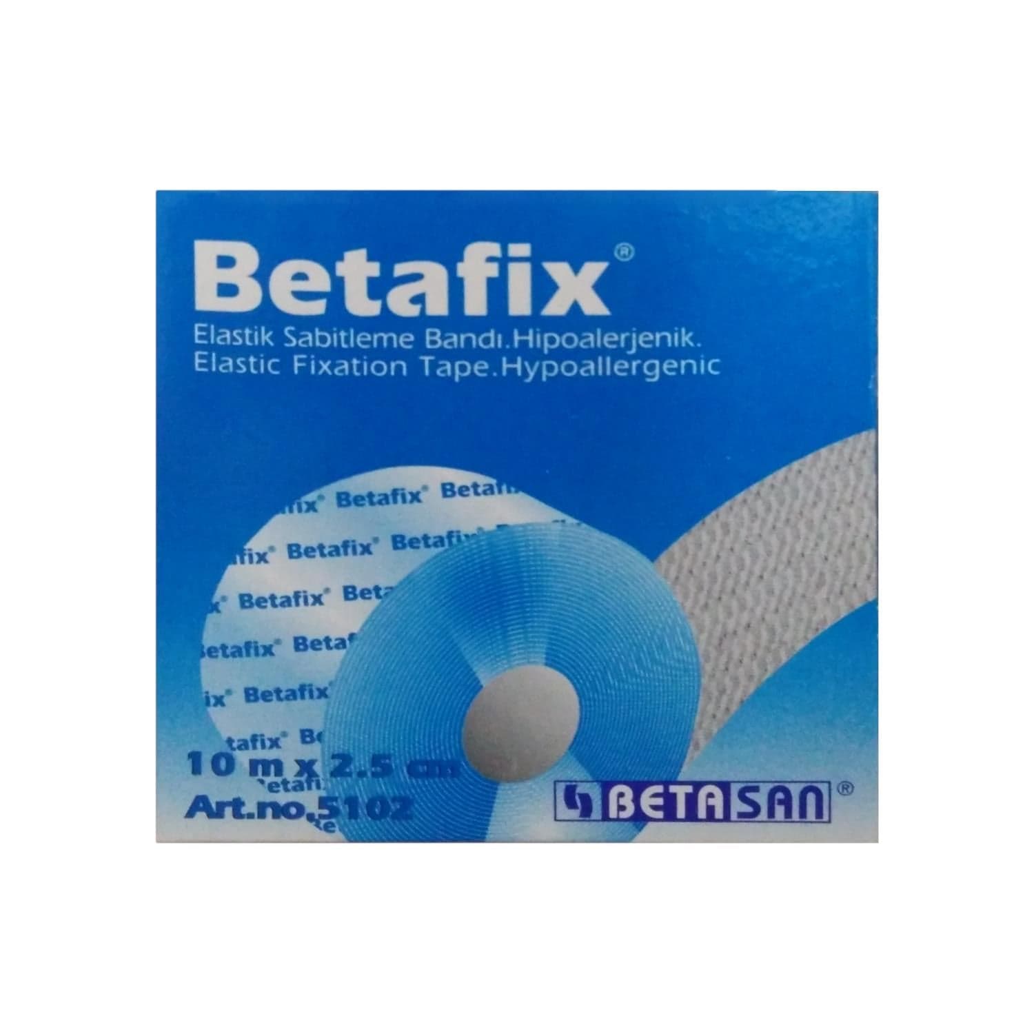 Betafix Tıbbi Esnek Sabitleme Bandı 10m x 2.5cm