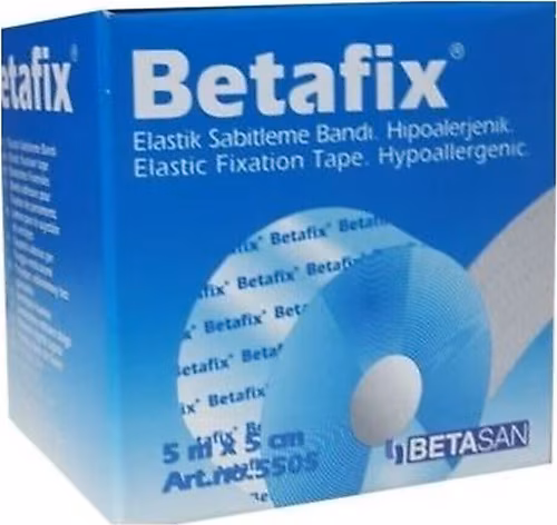 Betafix Tıbbi Esnek Sabitleme Bandı 5m x 5cm