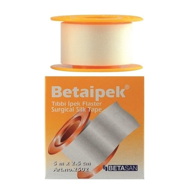Betaipek Tibbi İpek Flaster 5m X 2.5cm