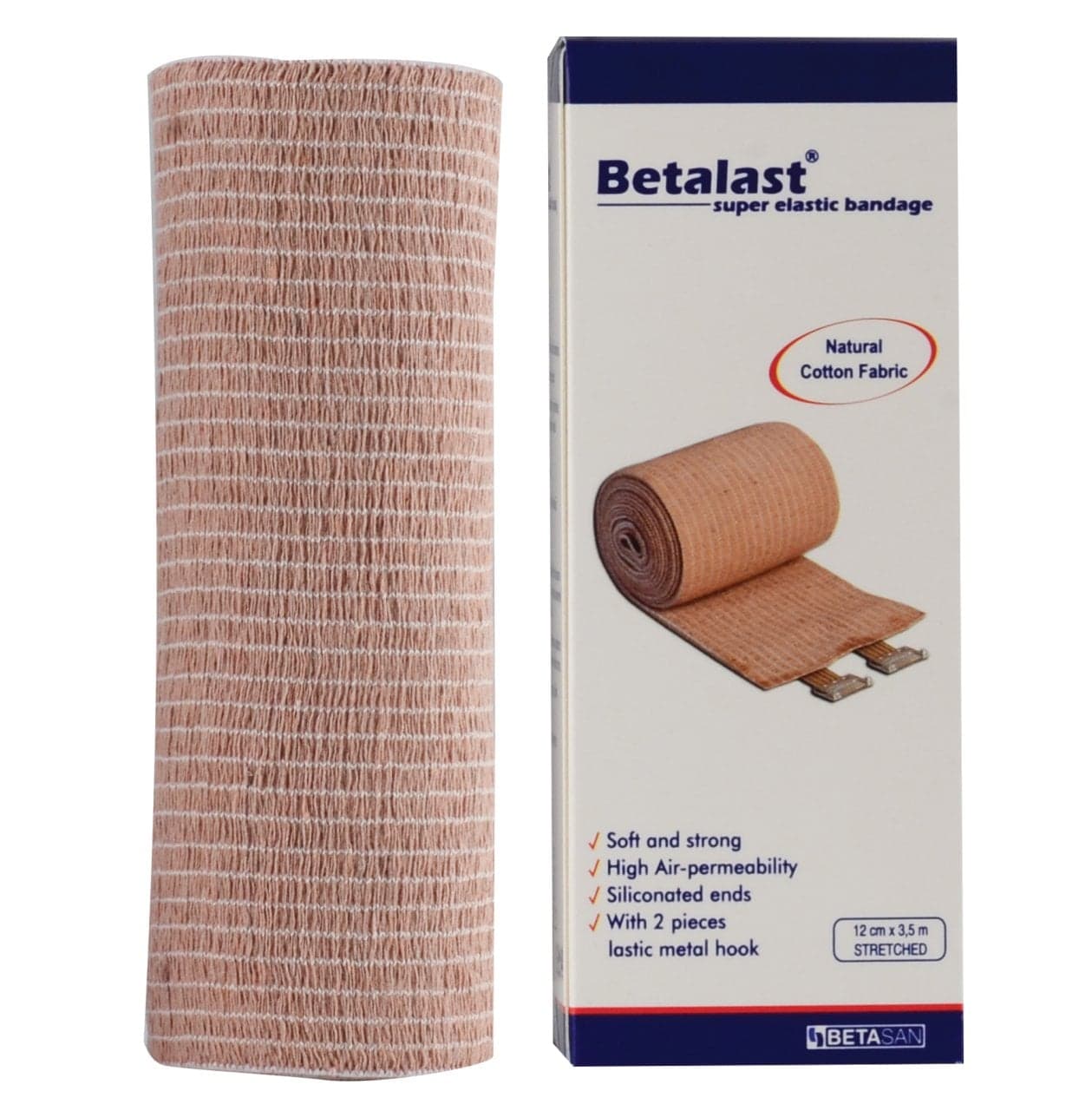 Betalast Süper Elastik Bandaj 12cm x 3,5m