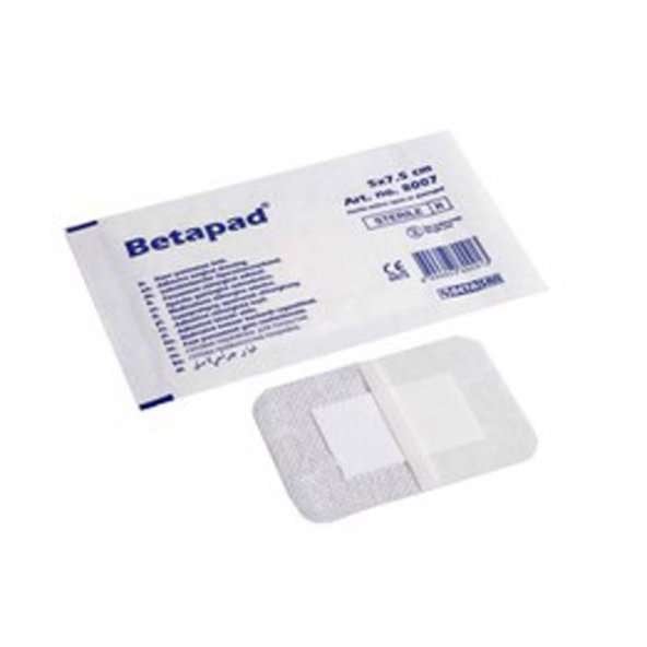 Betapad Steril Hazır Pansuman Örtüsü 5x7.5cm
