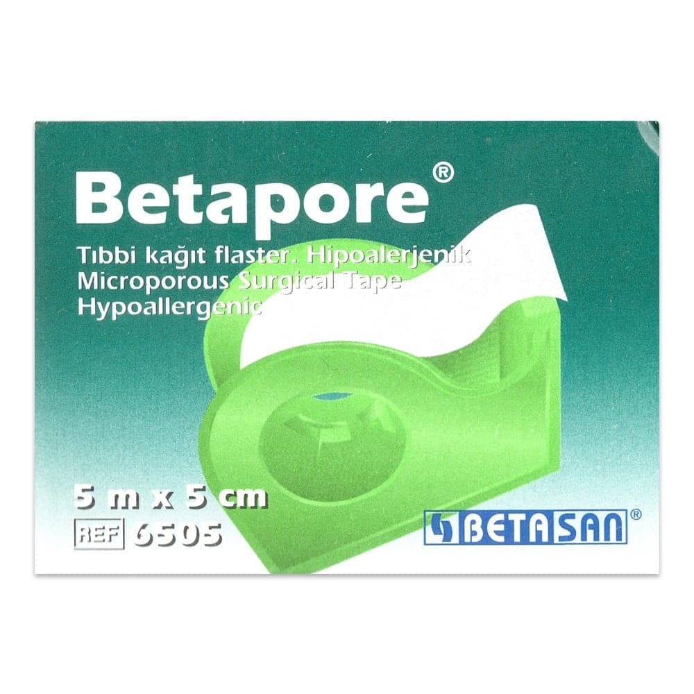 Betapore Tıbbi Kağıt Flaster 5 cm x 5 m
