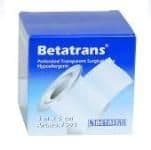 Betatrans Hipoalerjenik Tıbbi Şeffaf Flaster 5m x 2.5cm