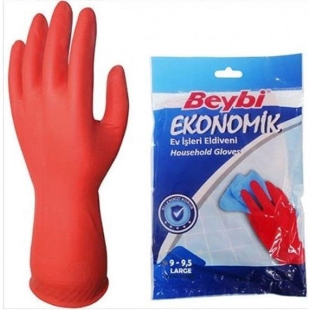 Beybi Ekonomik Ev İşleri Eldiveni 9-9,5 Large