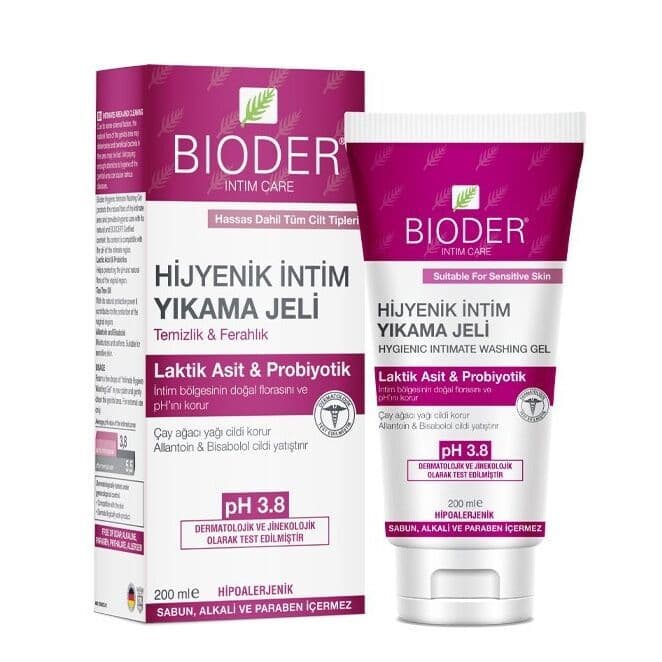 Bioder İntim Yıkama Jeli 200 ml