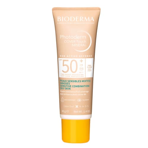 Bioderma Photoderm Cover Touch Mineral Spf50+ 40 gr - Very Light