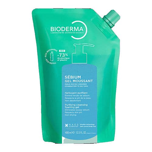 Bioderma Sebium Foaming Gel Refill 400 ml