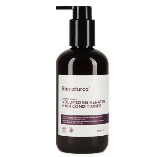 Bionaturca Organik Sertifikalı Hacimlendirici Keratinli Saç Bakım Kremi 250 ml