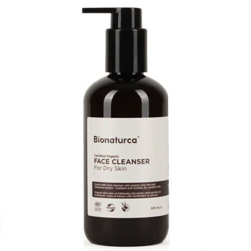 Bionaturca Organik Sertifikalı Kuru Ciltler İçin Yüz Temizleme Jeli 250 ml